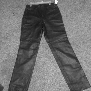 Wilson leather pants